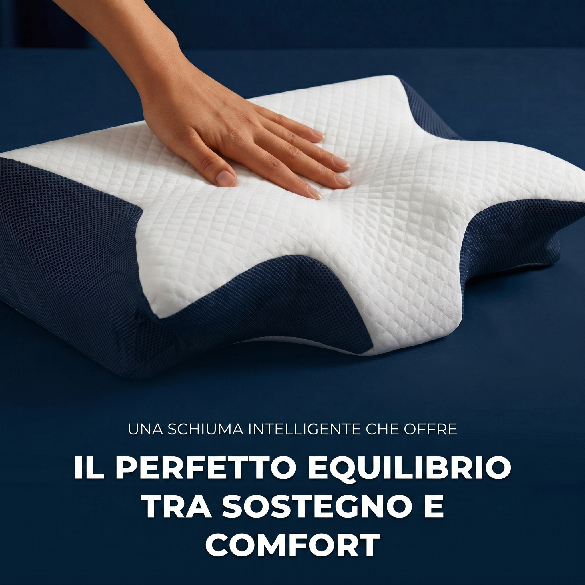 Arya Sleep™ Cuscino Cervicale Ergonomico